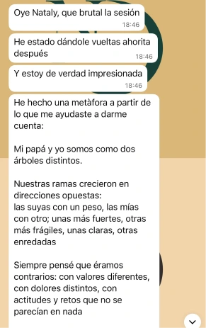 Testimonio de una mujer que vivió el proceso