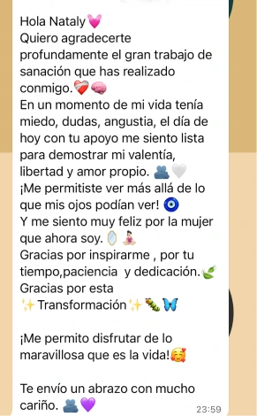 Testimonio de una mujer que vivió el proceso
